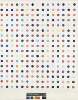 Damien Hirst - Thiosalicyclic Acid Pharmaceutical Painting
