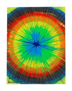 Damien Hirst - Untitled paper spin