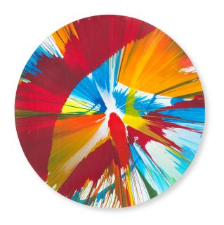 Damien Hirst - Untitled (Spin Painting)