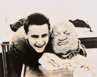 Damien Hirst - With Dead Head.