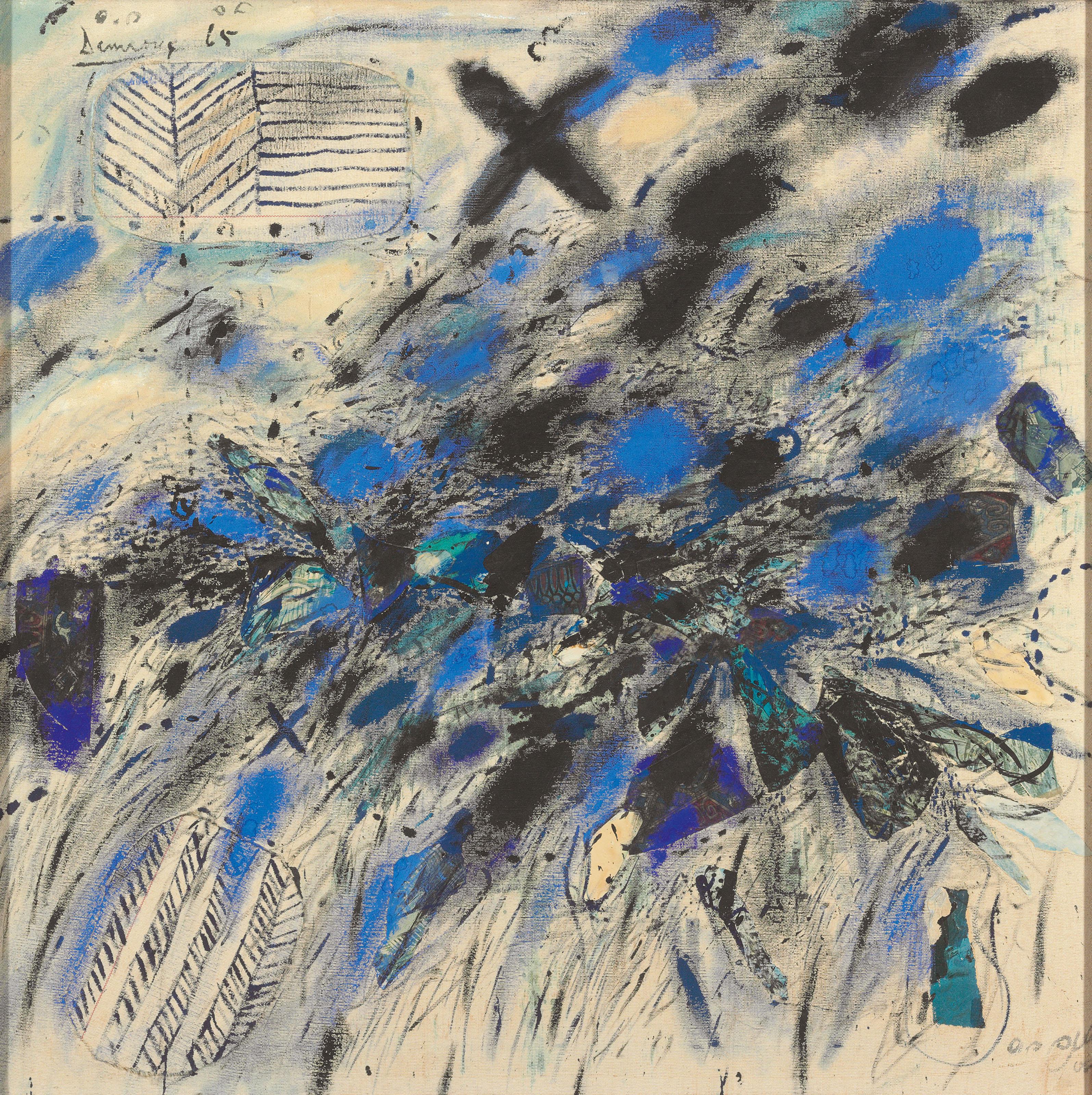 Damrong Wong-Uparaj - Blue Abstract