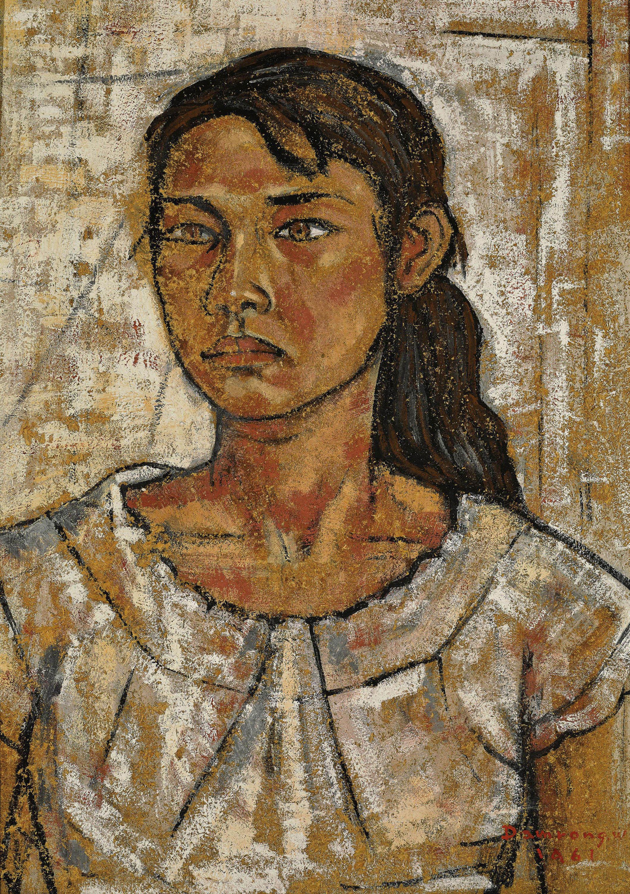 Damrong Wong-Uparaj - Portrait Of A Young Girl
