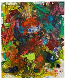 Dan Colen - It Would Be Inconceivable For The Progression To Pursue Its Course Unmolested, Since It Is A Progression