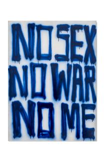 Dan Colen - No Sex No War No Me
