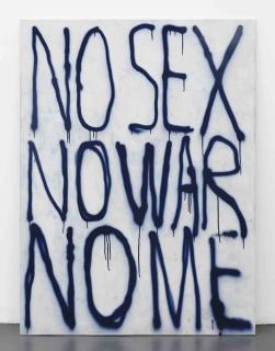 Dan Colen - No Sex No War No Me