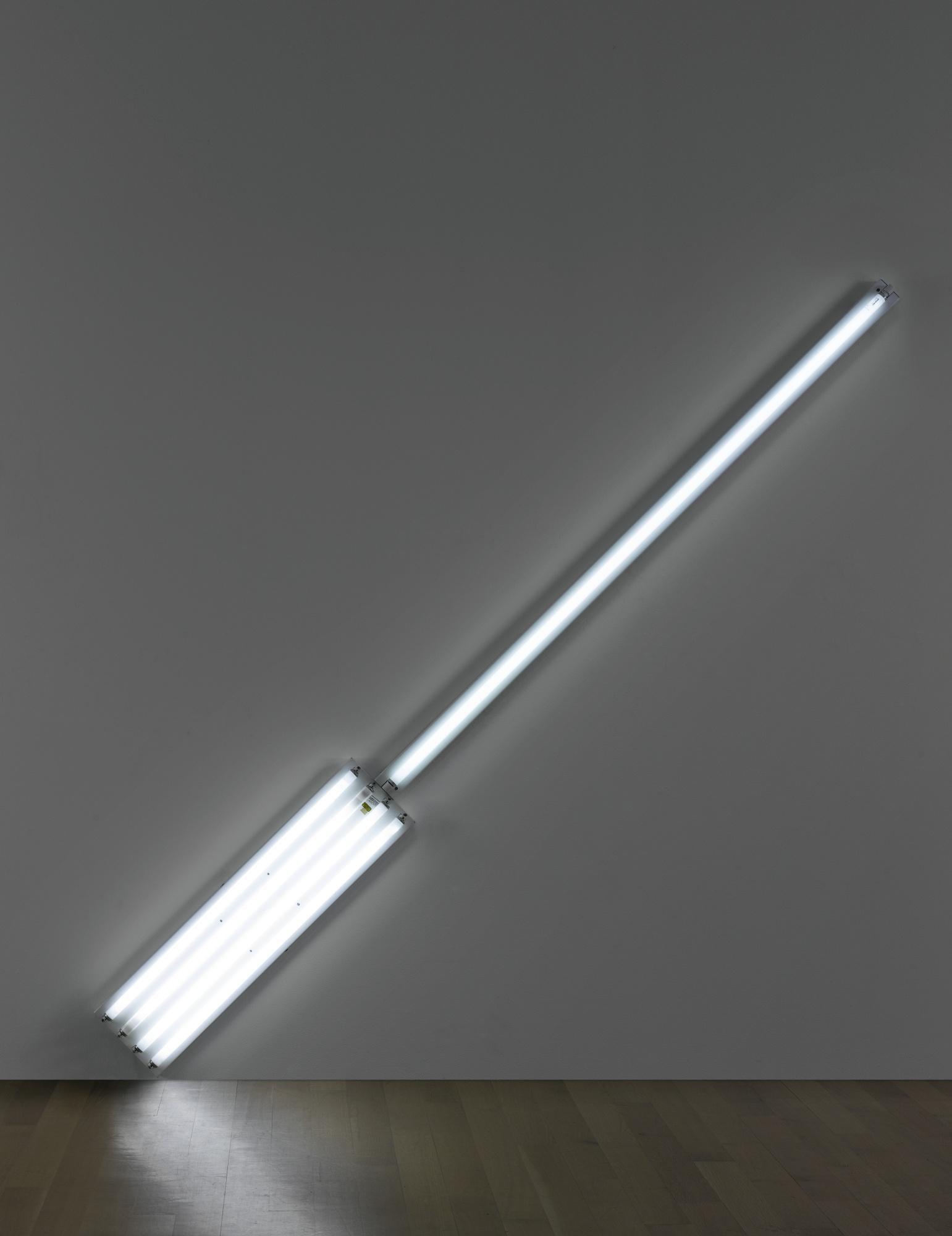 Dan Flavin - Alternate Diagonals Of March 2, 1964 (To Don Judd)