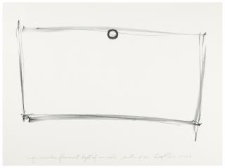 Dan Flavin - for one walled circular fluorescent light (to Heiner Friedrich), Castelli Graphics, Inc., and Multiples, Inc., New York, 1974