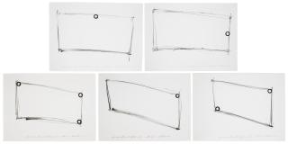 Dan Flavin - for one walled circular fluorescent light (to Heiner Friedrich)