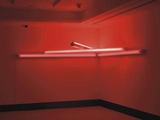 Dan Flavin - Monument 4 for those who have been killed in ambush (to P. K. who reminded me about death)