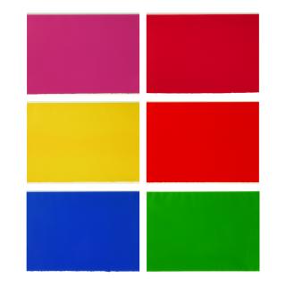 Dan Flavin - To Don Judd, Colorist: Six Plates