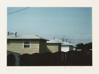 Dan Graham - Curved Back Fence Of Tract House