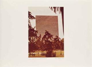 Dan Graham - Glass Office Building, Los Angeles, California
