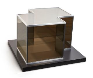 Dan Graham - Two-Way Mirror Joined Cubes