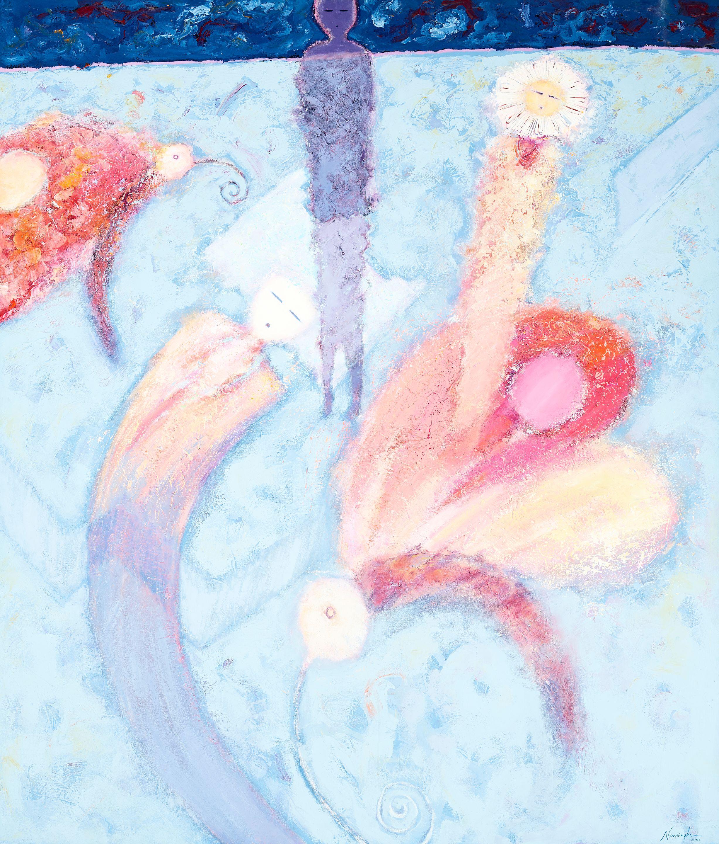 Dan Namingha - A Dan Namingha Painting, 1983