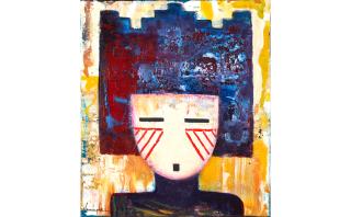 Dan Namingha - Kachina Series #5