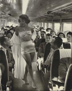 Dan Weiner - New Haven Show Train, 1949