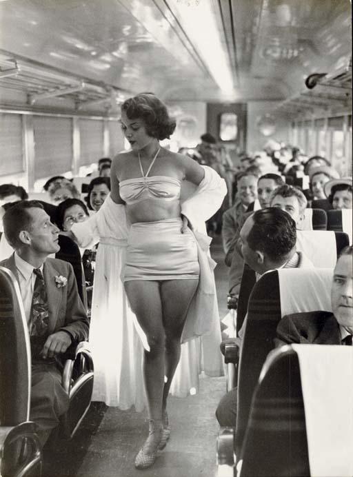 Dan Weiner - New Haven Show Train, 1949