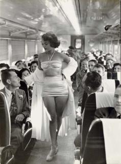 Dan Weiner - New Haven Show Train, 1949