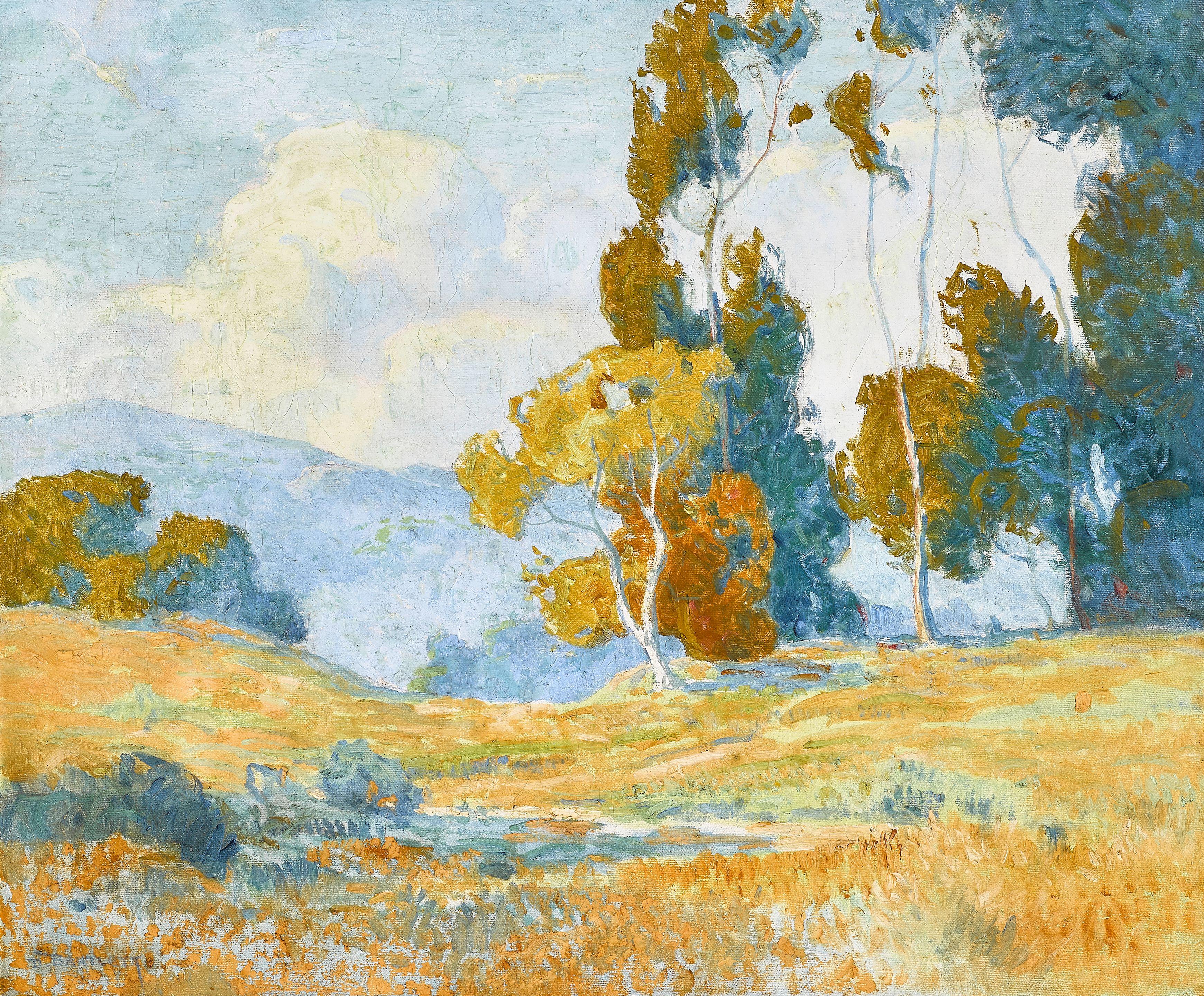 Dana Bartlett - Eucalyptus in a California Landscape