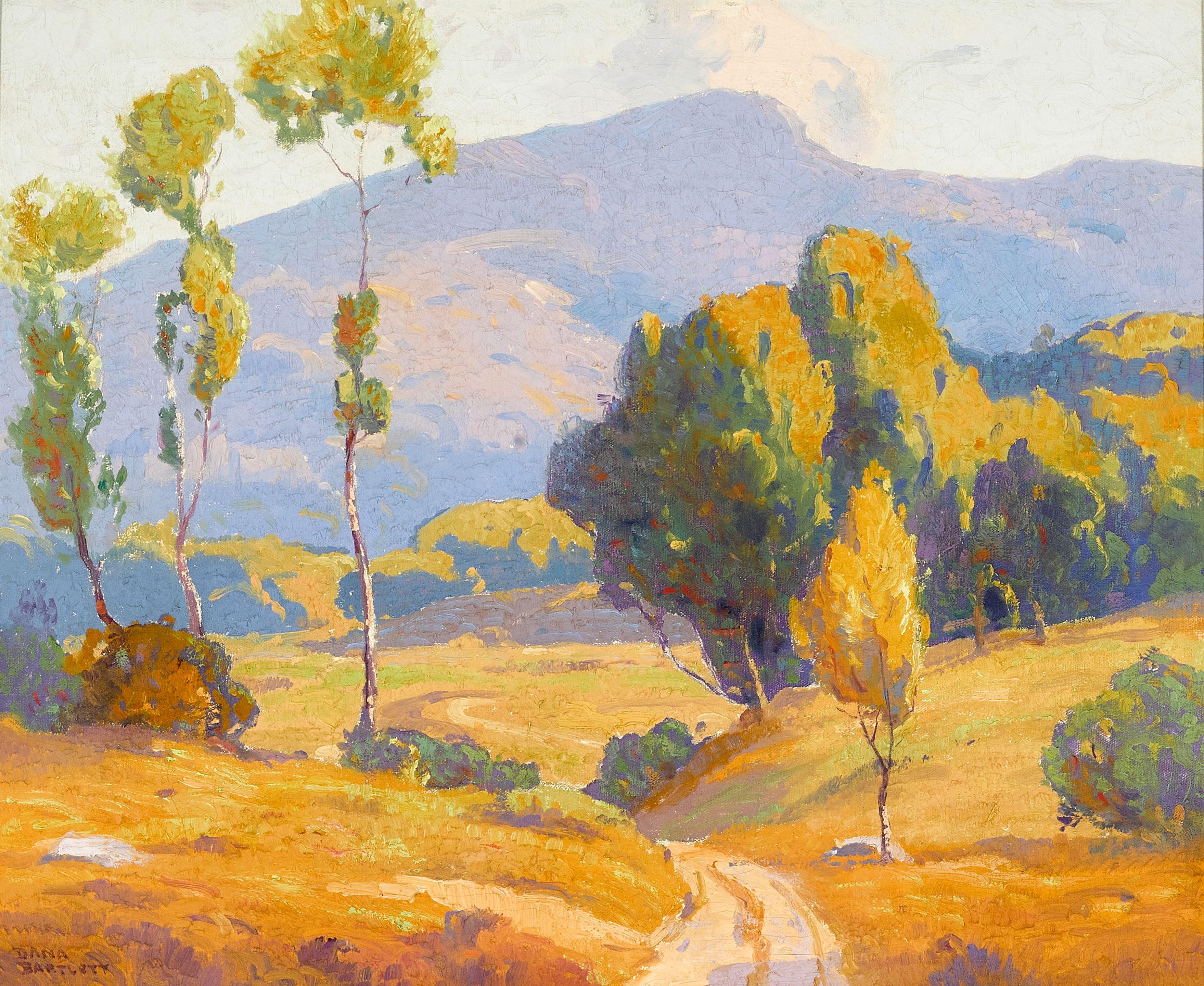 Dana Bartlett - Path through Autumn hills