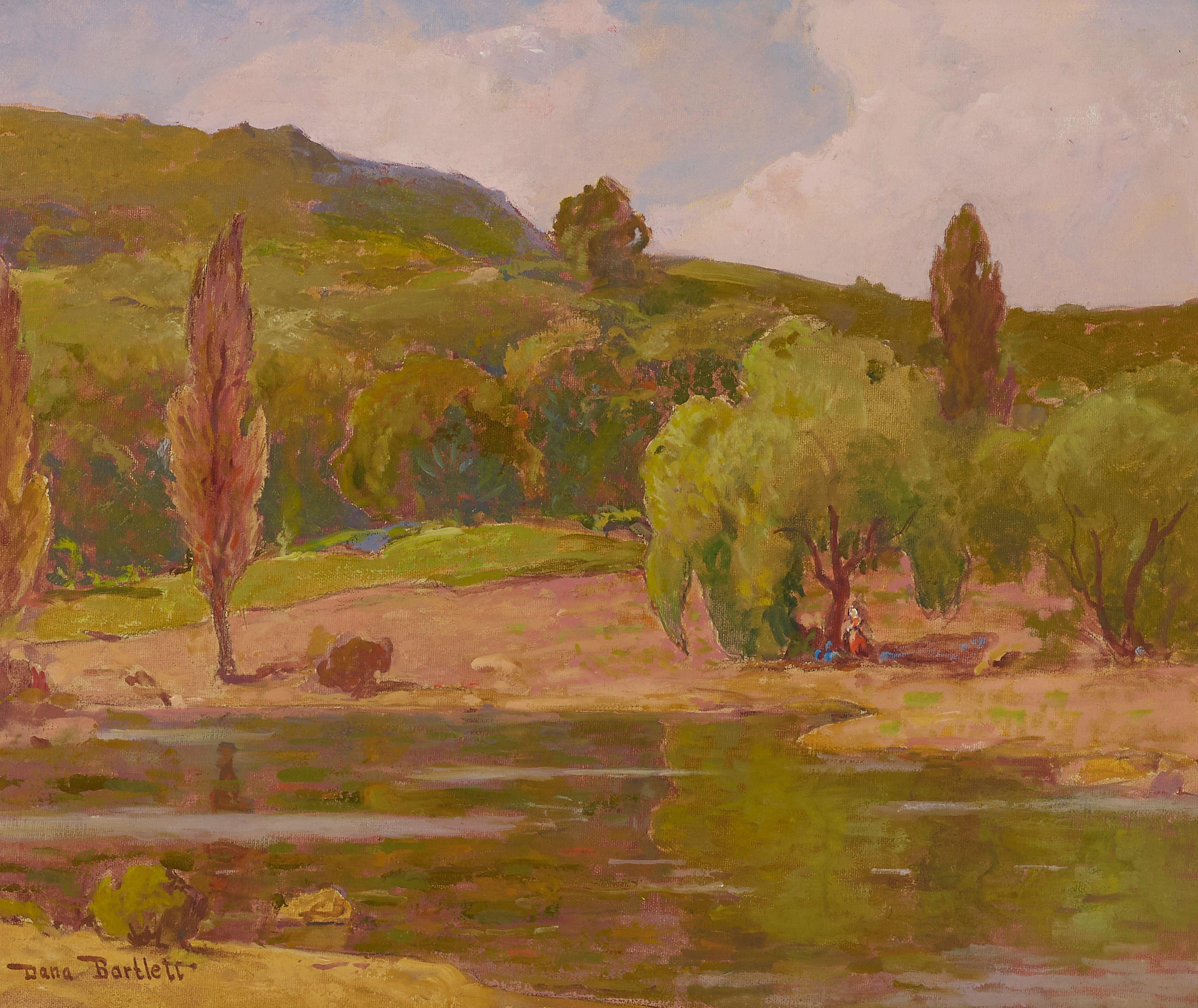 Dana Bartlett - San Rafael Pond 20 x 24 in. framed 27 x 32 in.