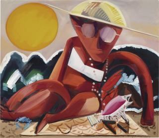 Dana Schutz - Bain De Soleil