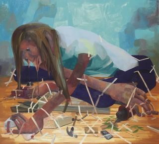 Dana Schutz - Gravity Fanatic