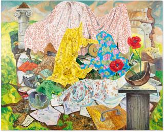 Dana Schutz - Historical Reenactment With Plants