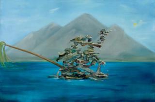 Dana Schutz - Icarus