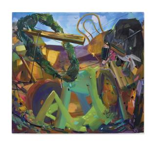 Dana Schutz - Kissing In The Dump