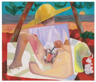 Dana Schutz - Shaving
