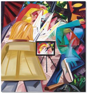 Dana Schutz - Shooting on the Air