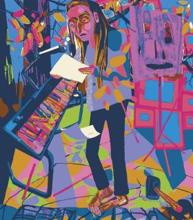 Dana Schutz - Tapestry