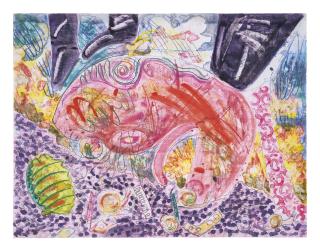 Dana Schutz - Twilight of the Gods