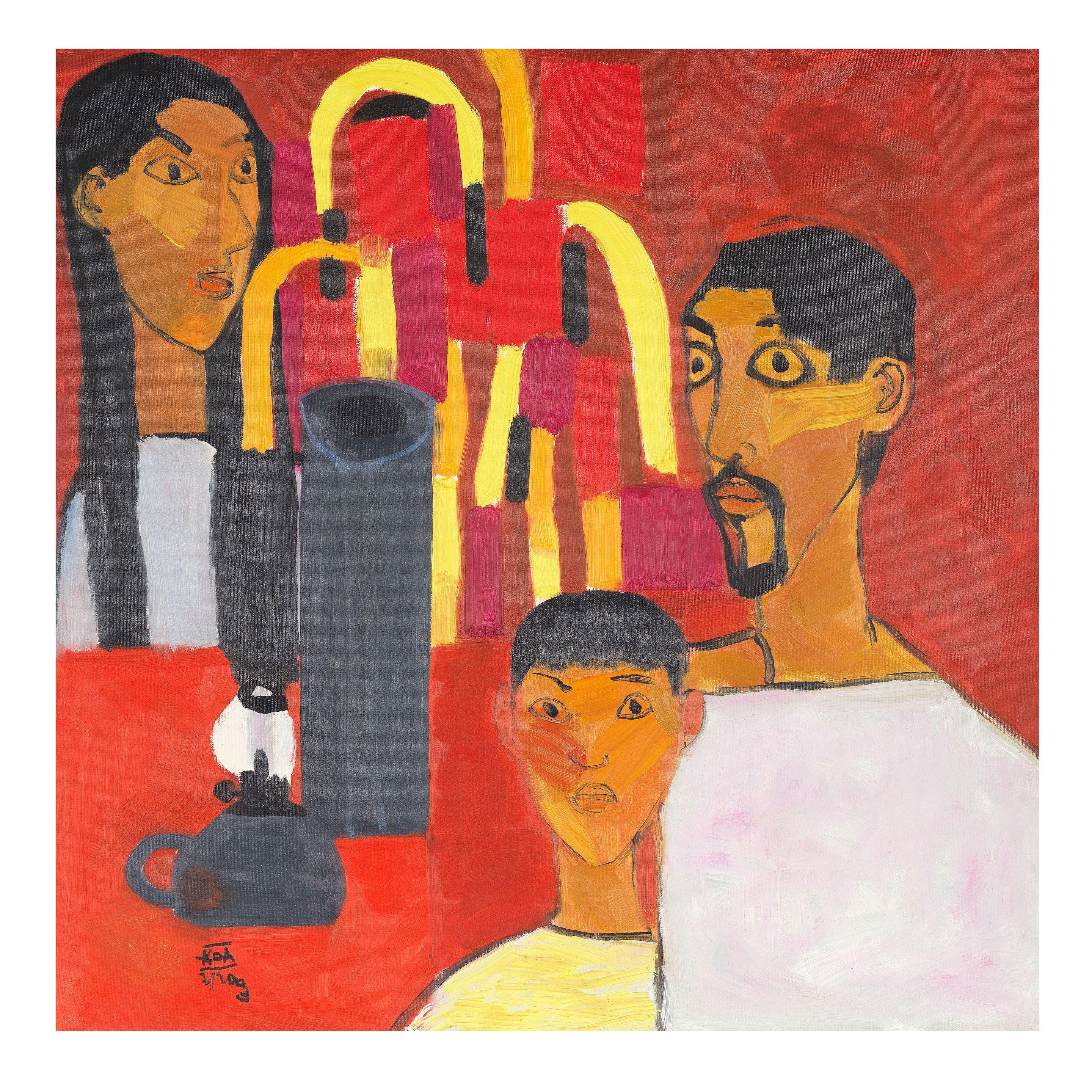 Dang Xuan Hoa - Artist\'s Family