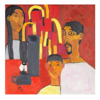 Dang Xuan Hoa - Artist\'s Family