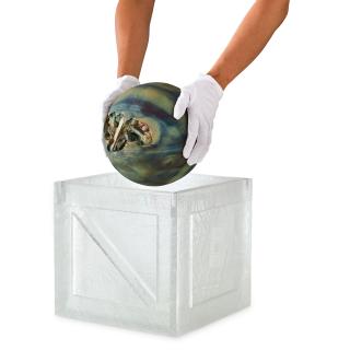 Daniel Arsham - Bronze Eroded Basketball