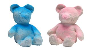 Daniel Arsham - Cracked Bear (Blue; Pink) (Set Of Two Pieces)(Executed In 2018 (Blue); 2019 (Pink))
