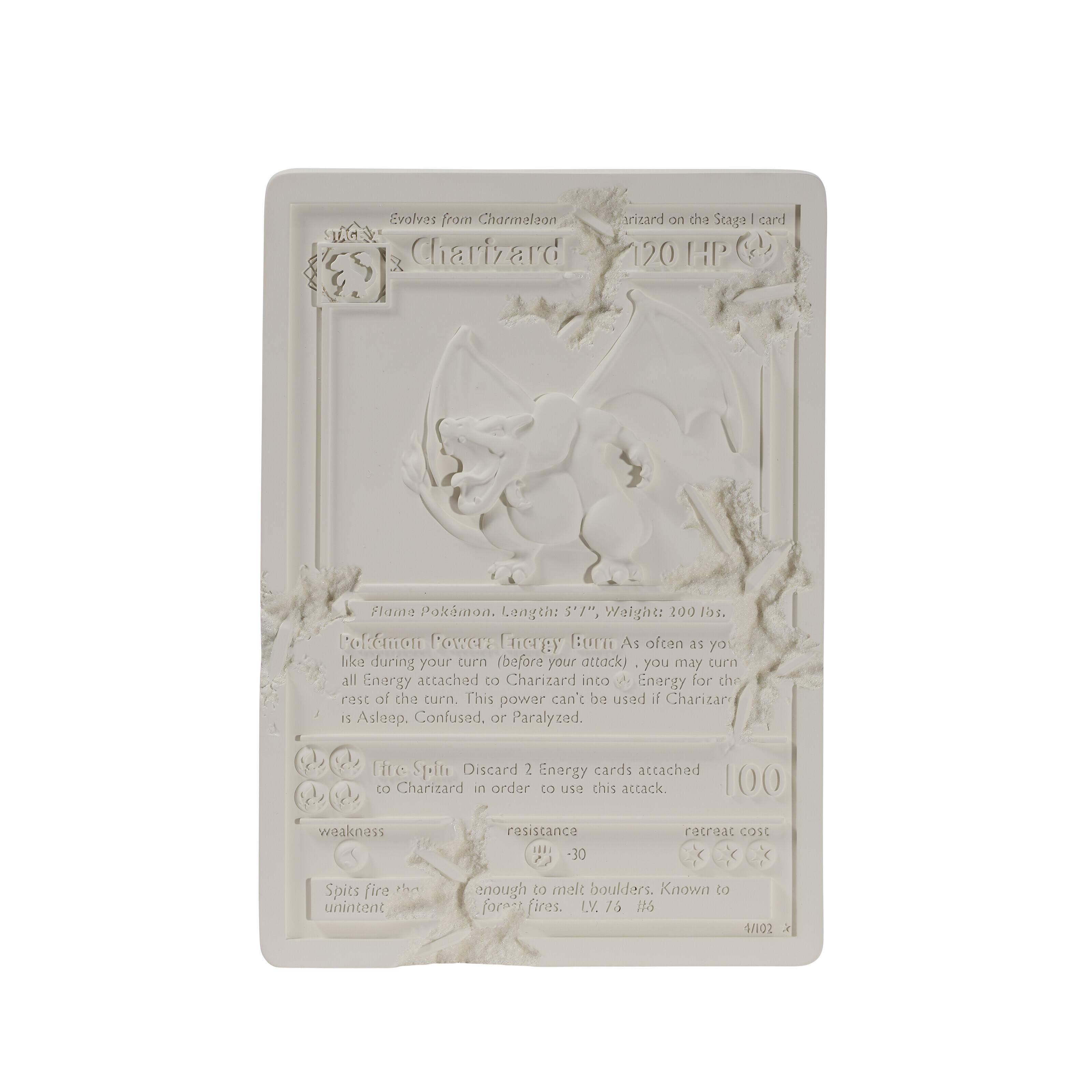 Daniel Arsham - CRYSTALIZED CHARIZARD CARD