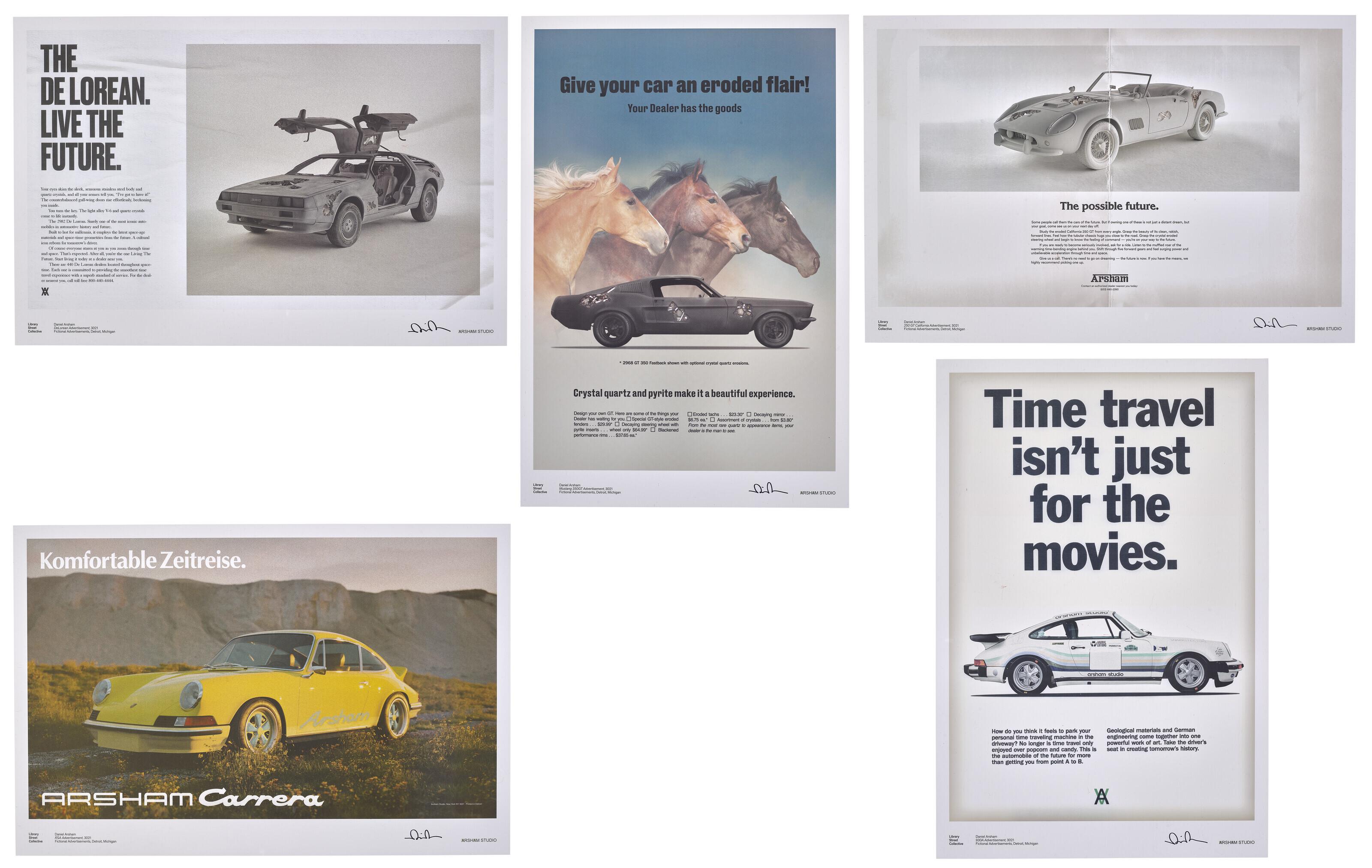 Daniel Arsham - Fictional Advertisments