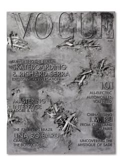 Daniel Arsham - Large Scale Vogue Magazine
