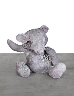 Daniel Arsham - Pyrite And Selenite Teddy Bear (Large)