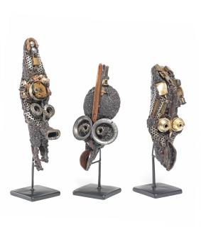 Daniel Bamigbade - Three head studies