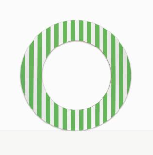 Daniel Buren - Cercle / Cadre, 1991