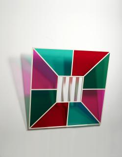 Daniel Buren - Couleurs et Ombres portées n° 11 Situated work