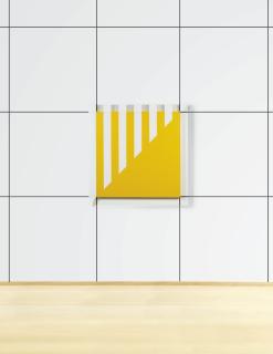 Daniel Buren - Des Reflets, Des Eclats Et Quelques Autres Choses Aussi - N°10Acrylic On Medium And White Selfadhesive On Plexiglass. Executed In 2005.