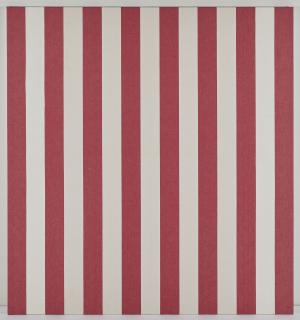 Daniel Buren - Peinture acrylique sur toile rayée