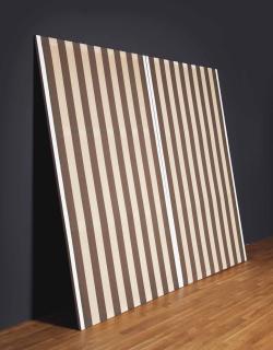 Daniel Buren - Point De Vue Ou Le Corridorscope - Diptyque. Extrait No. 12, Travail Situé