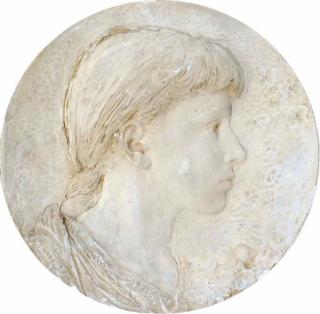 Daniel Chester French - Portrait of Ruby Ames