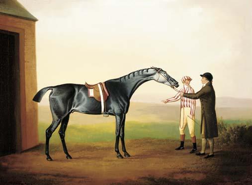 Daniel Clowes - Racehorse with jockey and groom